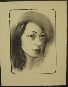 Jane with hat, 1986